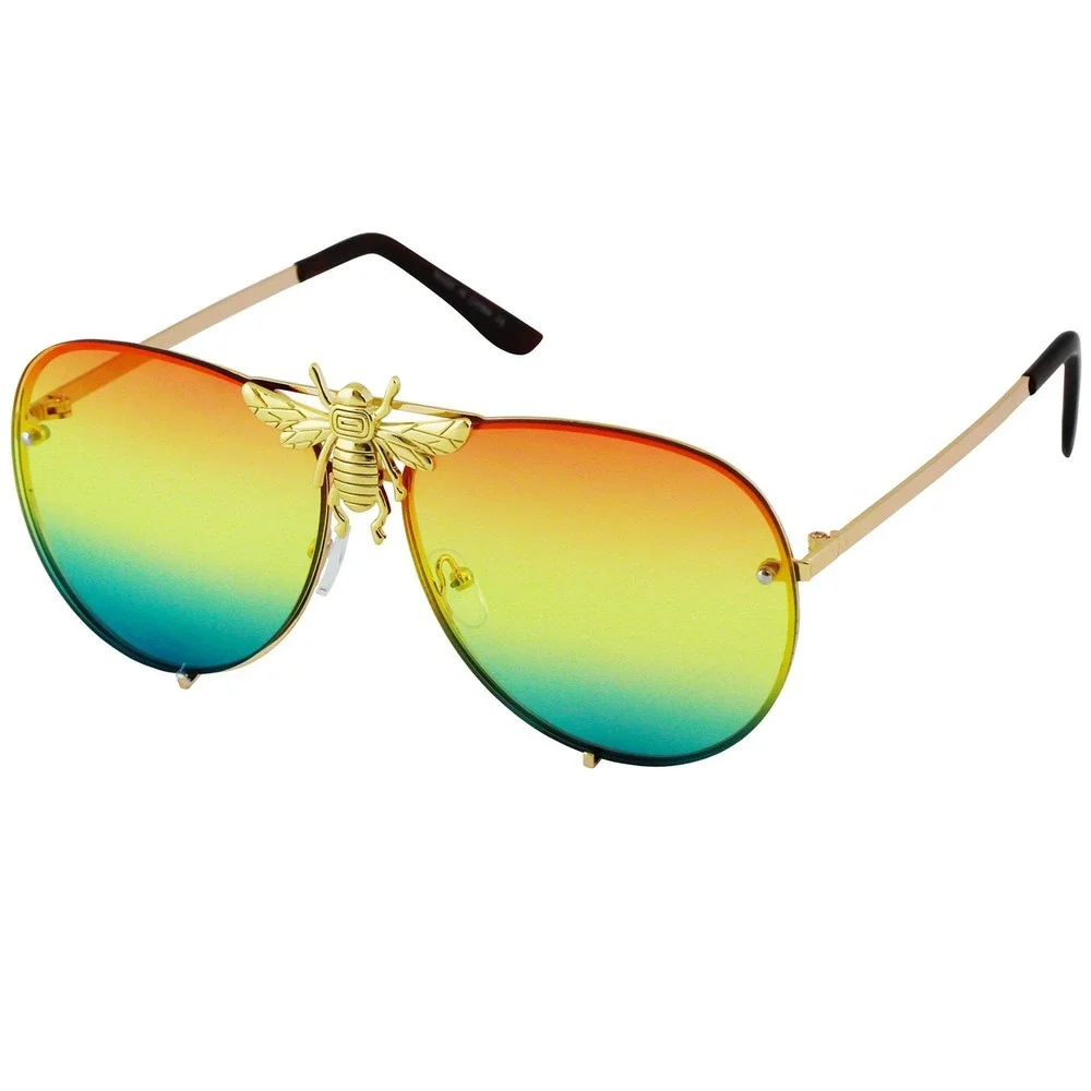 Men‎ Sunglasses Festival Fashion Round Retro Vintage Shades Music Party Glasses